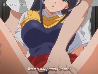 Excited hentai sweetheart getting her squirting cunt teased h