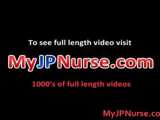 Aki yatoh asiática enfermera gustos follando