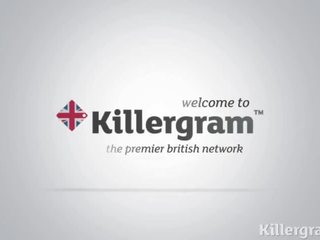 Killergram тіффані naylor відстій з strangers в a секс кліп кінотеатр