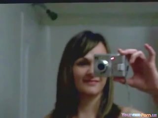 Babe Tapes Herself Masturbating In The Mirror movie