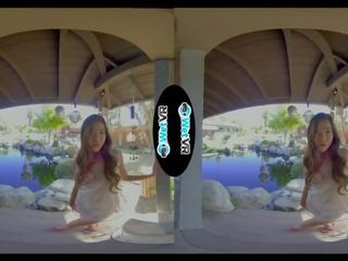 Wetvr virtual wirklichkeit massage fick mit zierlich asiatisch vina himmel
