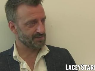 LACEYSTARR - therapist GILF Eats Pascal White Cum immediately afterwards xxx movie