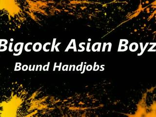 Dur jusqu'à asianguys 1 sur 1 boundhandjobs