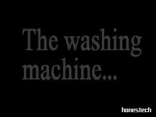 The washing machine