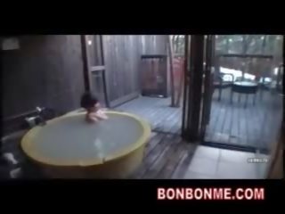 Charming busty babe fucked in magnificent spring room