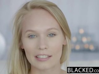 Blacked dakota james πρώτα εμπειρία με μεγάλος μαύρος/η πέτρος