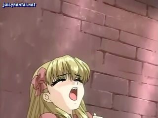 Anime princesė gauna pounded sunkus