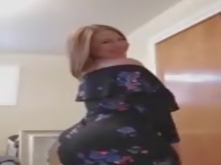 Curvy vrouw met reusachtig bips en klein waist, seks film 76