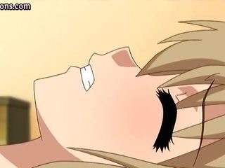 Sweet anime tasting big penis