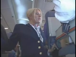 Riley Evans American Stewardess splendid Handjob
