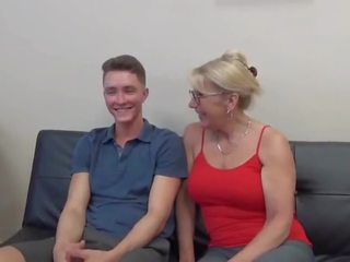 Divorced and Lonely grown-up MILF Seduces and Fucks Teen buddy