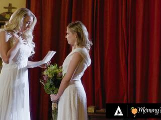 MOMMY'S darling - Bridesmaid Katie Morgan Bangs Hard Her Stepdaughter Coco Lovelock Before Her Wedding