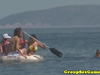 Européen plage sexgames