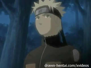Naruto hentai - dvojitý prenikol sakura