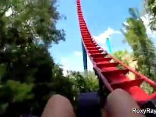 Lesbian xxx video movie in the amusement park