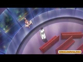 Японська аніме медсестра отримує vibrating її дупа