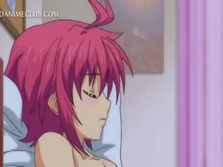 Lusty Hentai beauty Masturbating Her Starved Pussy