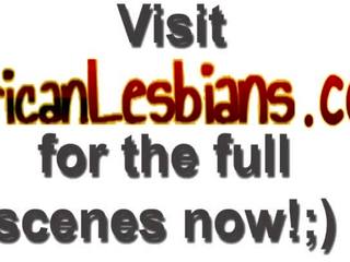 Nice lesbian adventure of two ebonys x rated film videos