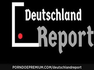 Deutschland 보고서 - 토실 토실 살찐 독일의 아마추어 도착 고른 올라 용 에이 더러운 트리플 엑스 비디오 reportage
