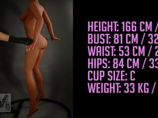 166cm C-Cup dirty movie dolls at silicone sex doll city