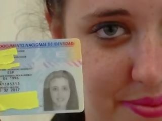 Concupiscent 18 year-old latinščina damsel s dva klinci