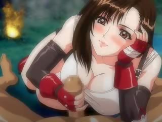 Tifa lockheart anime leszopás