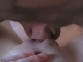 Big member fucking a tight pussy in close up action