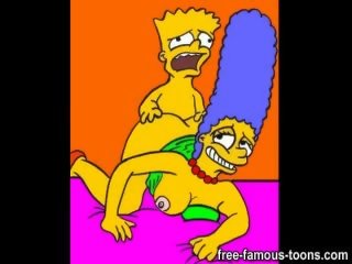 Naka sa bart simpson bangs marge at lisa mahirap at mabilis