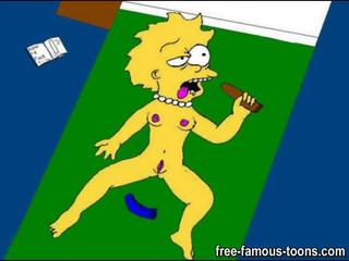 Lisa simpson dildos dirinya dan squirts semua lebih yang tempat