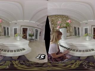 Teenager Seduces Her Piano Teacher! (VR)