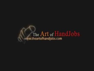 The art of handjobs: awesome el bilen işlemek for uly emjekli betje eje