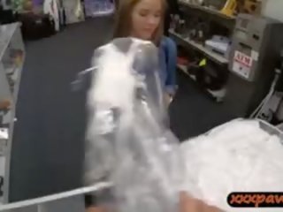 Strumpet Pawns Her Wedding Dress And Banged At The Pawnshop
