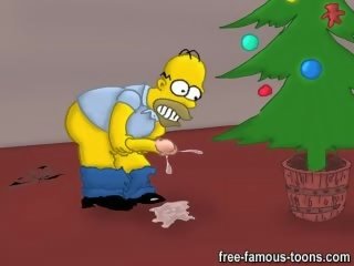 Homer simpson famiglia sporco clip