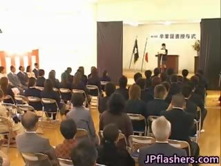 Jepang stunner during graduation