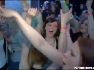 Leaking pussy on the dance floor