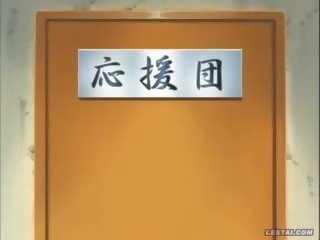 Hentai animat școală strumpet lovit de classmates