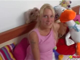 Net69 - Picking up a turned on Dutch Blonde With A Pussy Piercing