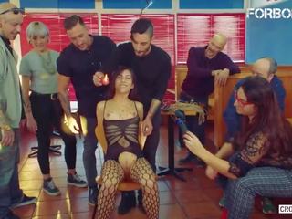 Romanian Teen Anya Krey Fucked Hard At BDSM Party dirty clip shows