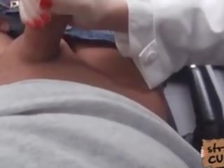 Young female doctor Leyla Peachbloom Sucked Dude's Big Hard pecker