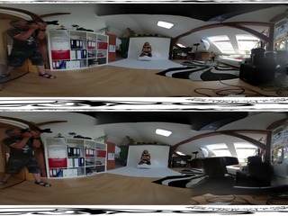 Nice Victoria Pure 3D VR 360 Backstage from Photoshoot before Dildo Masturb