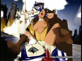 Batman i teenie batgirl hentai parodia