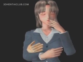 Anime splendid cookie teased i henne seksuell fantasi